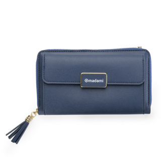 Carteira Bolsa Zíper Alça Transversal Logo personalizado Azul em Oferta na Shopee