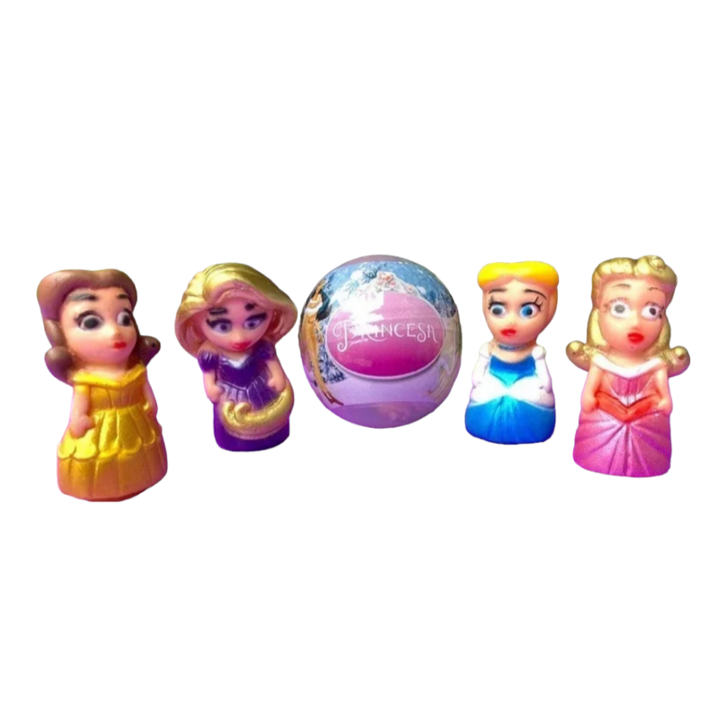 05/12 UN Brinquedo Dedoche Princesas. Ideal para lembrancinhas de Festas Princesas. Saquinho Surpresa Princesas. Festa Princesas. Produto Novo e Lacrado.