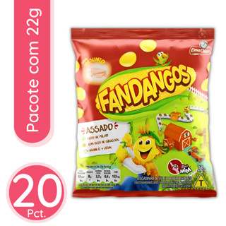 Biscoito de Milho Elma Chips: Fandangos Presunto 22g - 20 Unidades