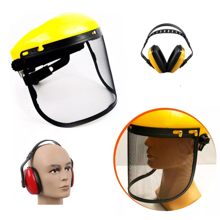 Kit EPI: Segurança para Roçadeira e Motosserra