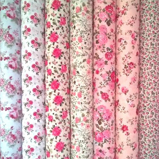 Tecido Estampas Floral Miúdo | Tricoline 100% Algodão ( 40x75cm)