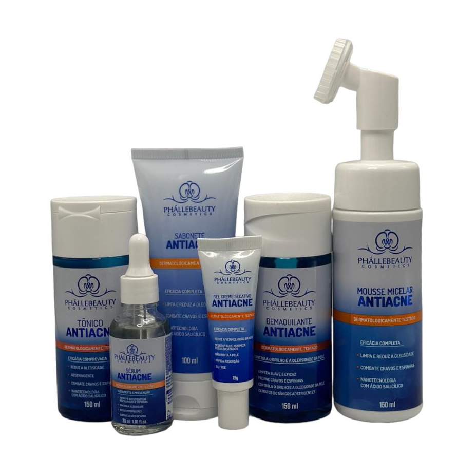 Kit Antiacne 6 Itens da PhalleBeauty em Oferta na Shopee