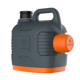 Garrafão Térmico Supertermo 5 Litros Cinza/Laranja Termolar Água Gelada