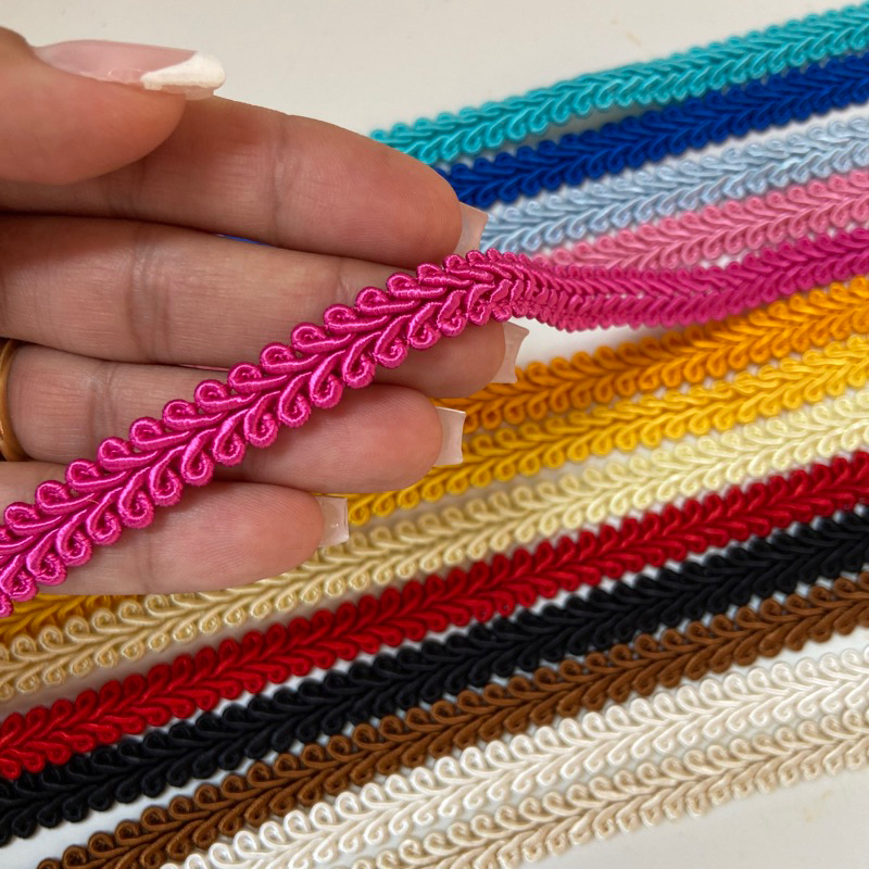 Passamanaria 2 METROS, 9 mm São José 7095 - Diversas Cores para Personalizados de Luxo