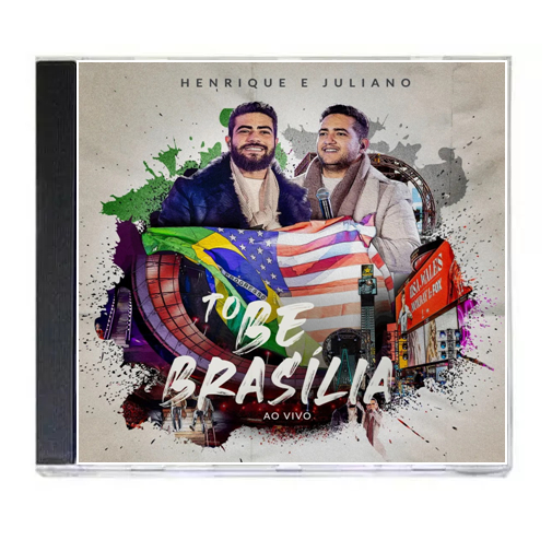 CD Músicas Henrique e Juliano - Álbum To Be (Ao vivo em Brasília) (2023)