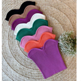 Cropped Tomara Que Caia Modal Tricot Tendência Verão