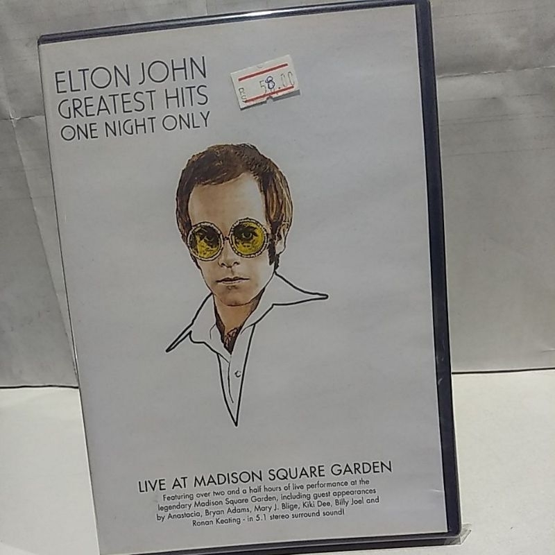 DVD ELTON JOHN -GREATEST HITS ONE NIGHT ONLY TIRAGEM AQ-10000