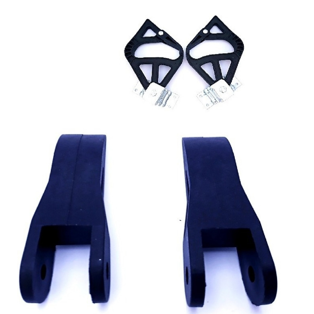 Par Lingueta Trava Da Catraca Escada Fibra Vidro Extensível