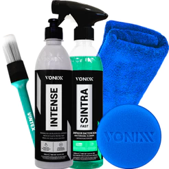 Sintra Fast Limpador Interno Intense Revitalizador Painel Pincel Interno Pano Aplicador