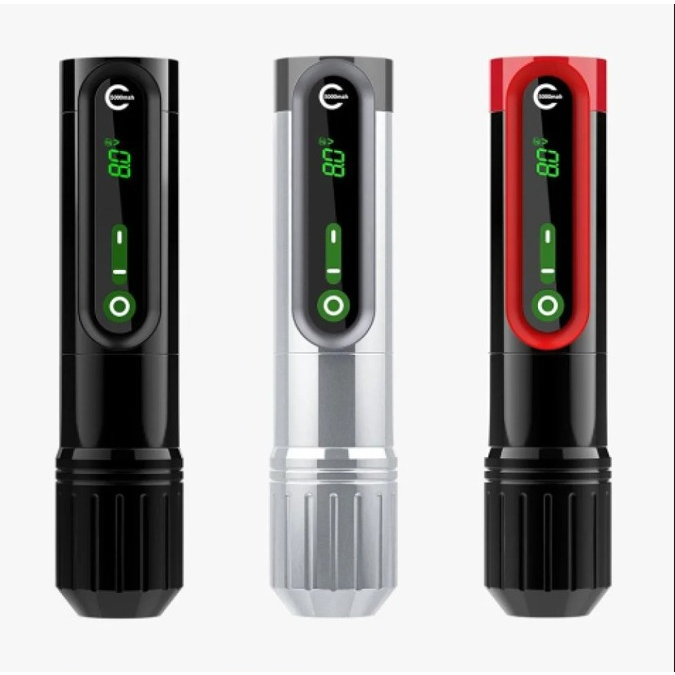 Máquina Para Tatuagem Pen EZ P2 Epic wireless sem fio bateria longa duração tattoo micropigmentação