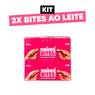 2X Bites ao Leite (Kit) - Naked Nuts