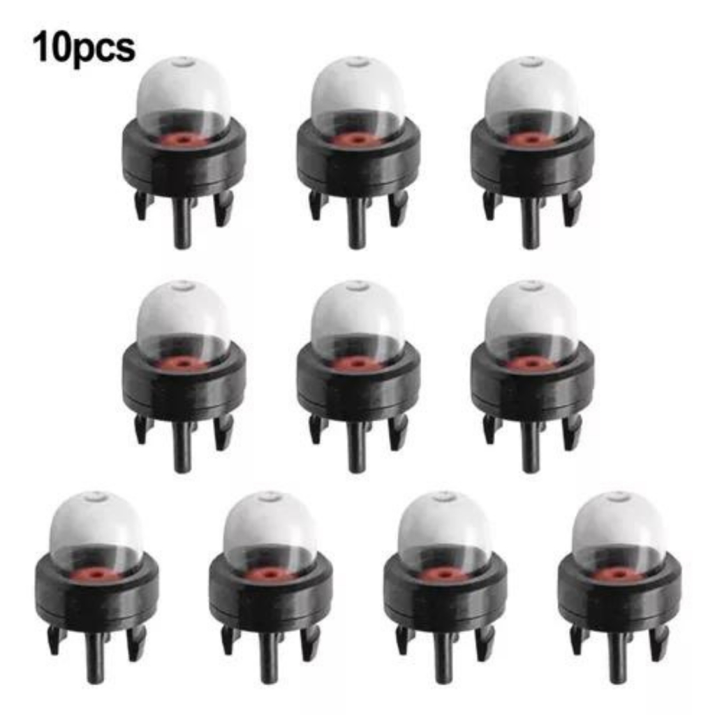 10 Injetor Bulbo Para Motosserra E Carburador Husqvarna Walbro Roçadeira 58cc Gasolina