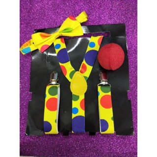 kit fantasia de palhaço adulto festa carnaval