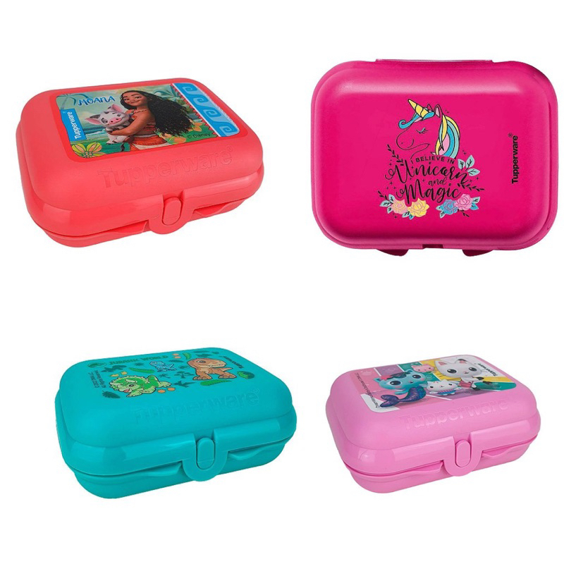 Tupperware Snack Pequeno vários personagens
