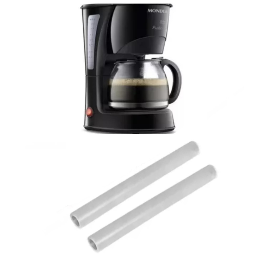 MANGUEIRA SILICONE CAFETEIRA REFORÇADA  02 PEÇAS DE 11CM