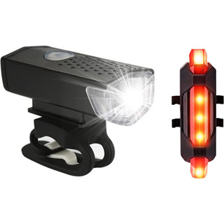 Kit Lanterna e Farol de Led para Bike Bicicleta à Prova D