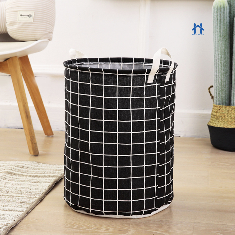 Cesto Organizador De Roupas Sujas Brinquedos Multiuso Dobrável 40L em Oferta na Shopee