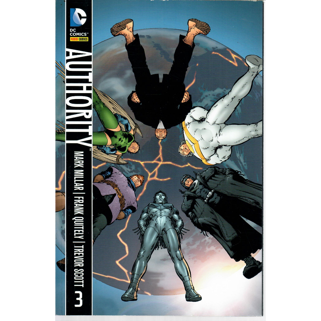 Authority Vpl. 3 (10/2016) Panini - Capa Cartão