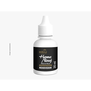 Removedor de Henna Profissional 20ml - Niraj