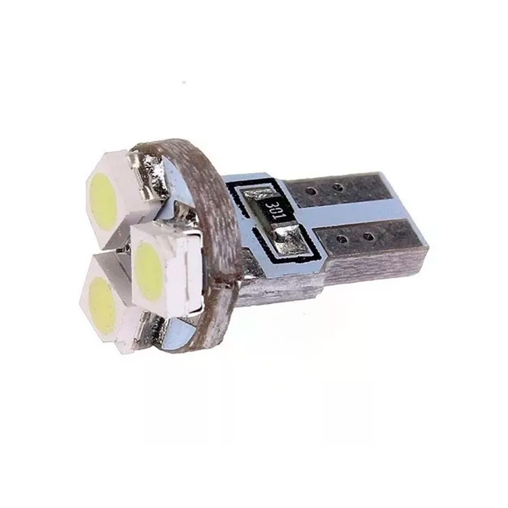 Par De Lâmpadas Led T5 Smd Esmagadinha Pinguinho Painel 12v