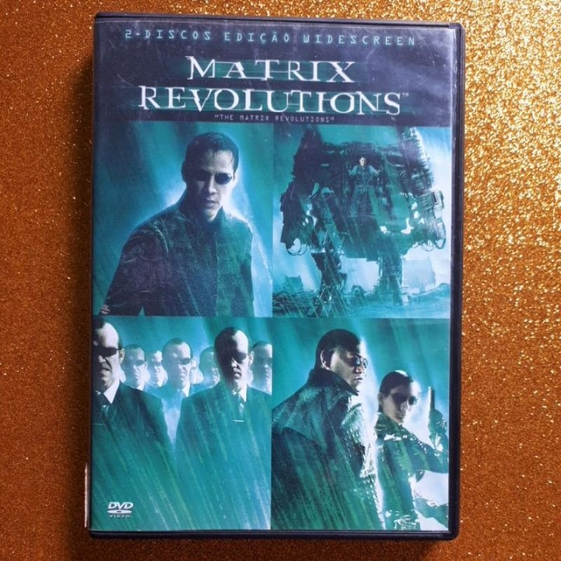 dvd MATRIX - revolutions /duplo edição widescreen (dublado e legendado disco 1 /2 legendado)