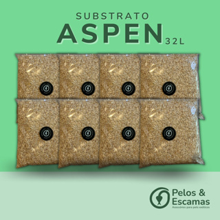 Substrato Aspen 32 litros (4 kg) - para Répteis e Roedores em Oferta na Shopee