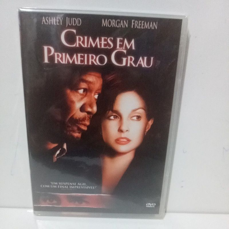 Dvd Crimes Em Primeiro Grau Ashley Judd, Morgan Freeman Novo de Fabrica original