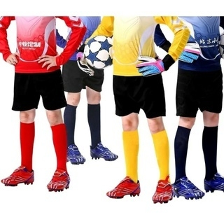 04 ou 01 PareS Par de Meias de Futebol Infantis de Qualidade Premium, CORES A SUA ESCOLHA!