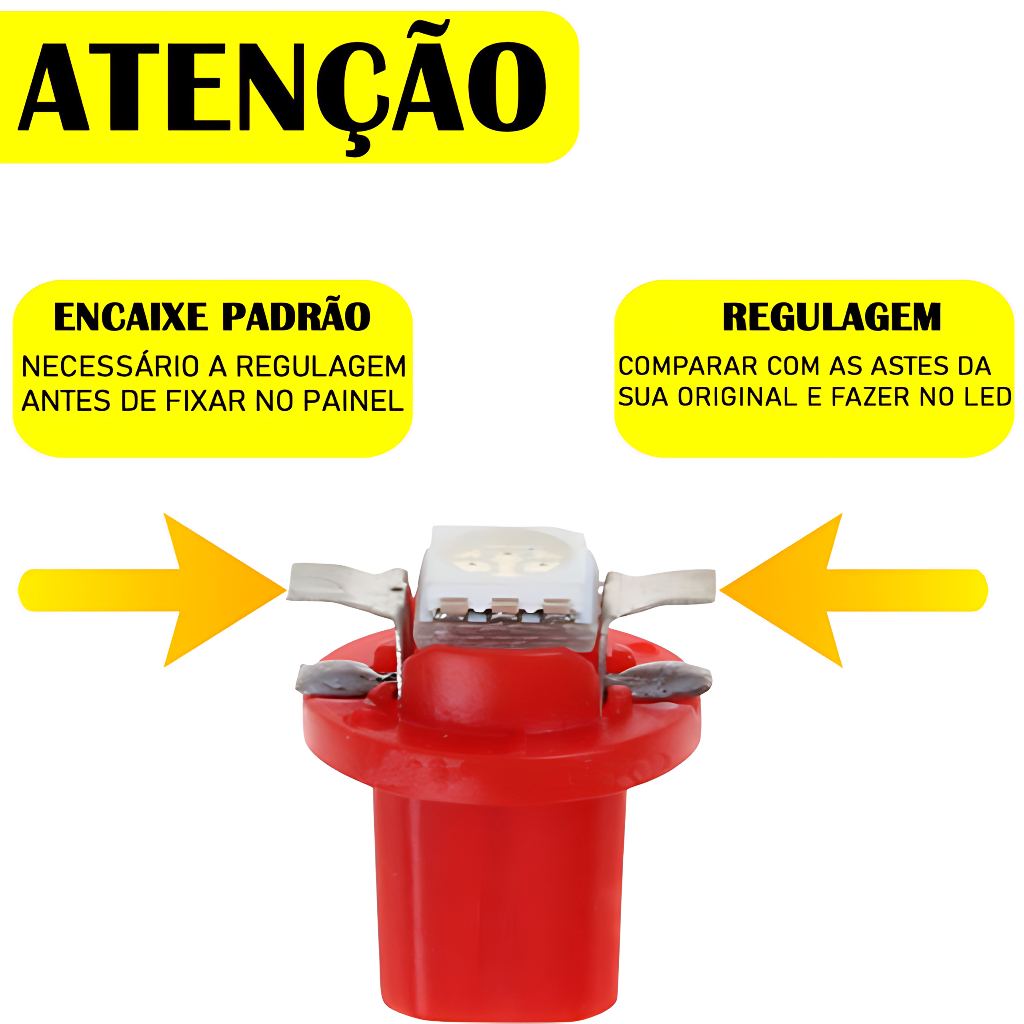 Led Painel Gol G4 Led T5 2 Peças — imagem 2 de 2