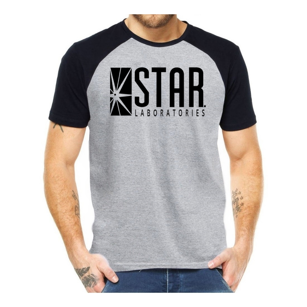 Camiseta Camisa The Flash Dc Star Labs Geek Nerd Anime Filme série