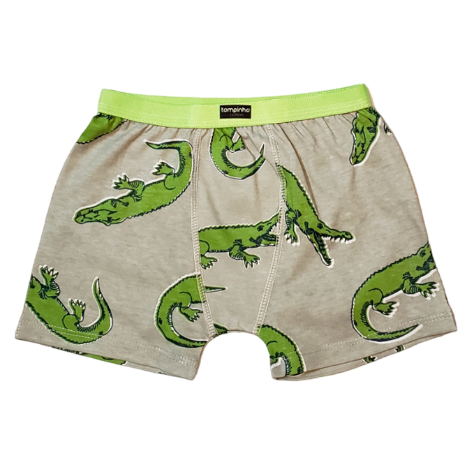 Kit 3 cuecas Boxer infantil - Meia malha 100% algodão 3353