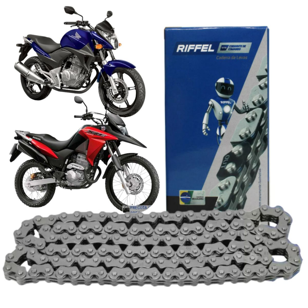 Corrente Comando Cbx 250 Twister XR 250 TORNADO 2001 a 2008 CB XRE 300 2010 a 20
