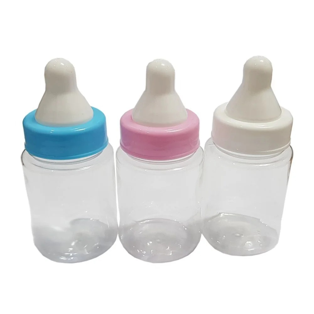 10 Mini Mamadeira 50ml Para Lembrancinha