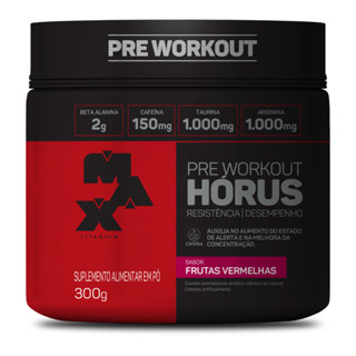 Pré Treino Horus Pre-Workout 300g Max Titanium
