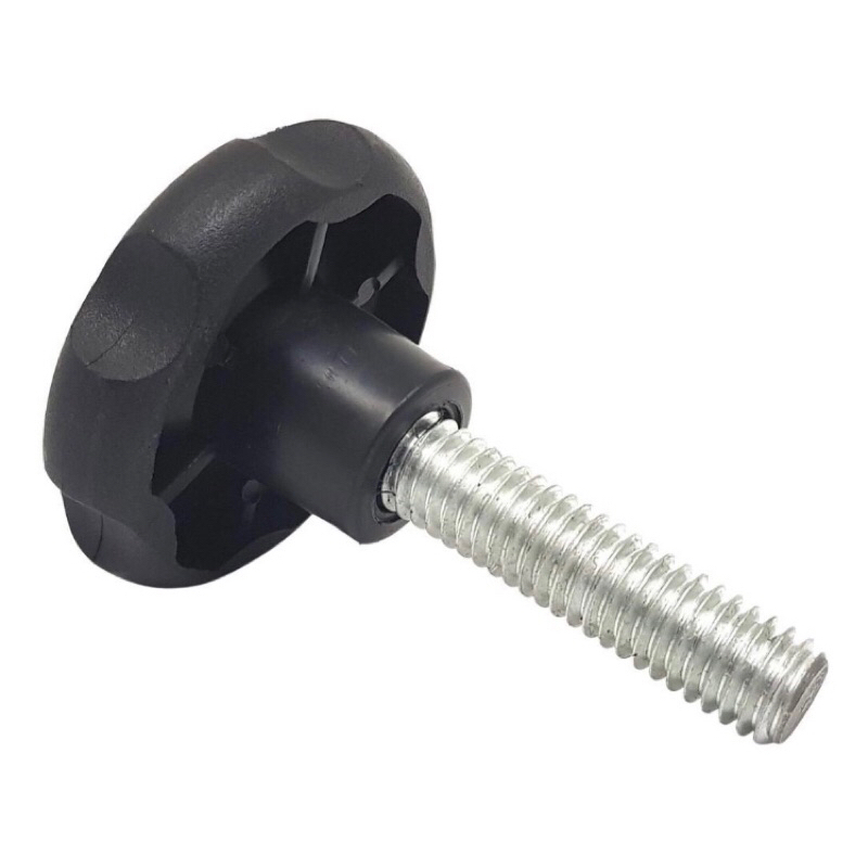 Kit 2 Manipulo macho 8 Milímetros parafuso M8 com 2,5 cm de comprimento