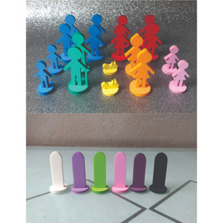 Bonecos para Constelação em EVA 4mm (flutuante)+6 Neutros+ Saquinho.