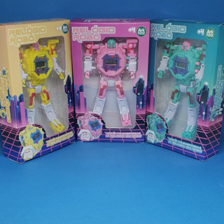 Relógio Digital Robô Transformes 2 em 1 Brinquedo Radical Infantil