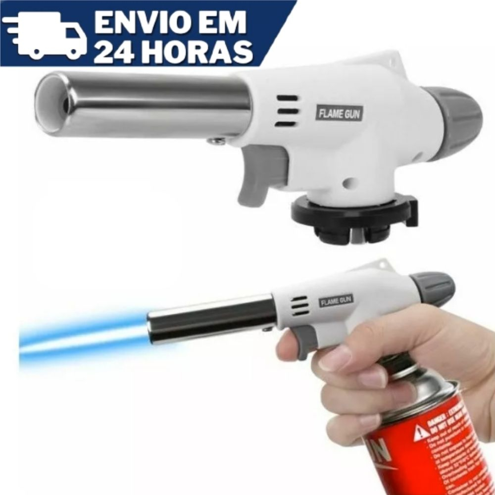 Maçarico Culinário Para Cozinha e Confeitaria Gourmet Profissional