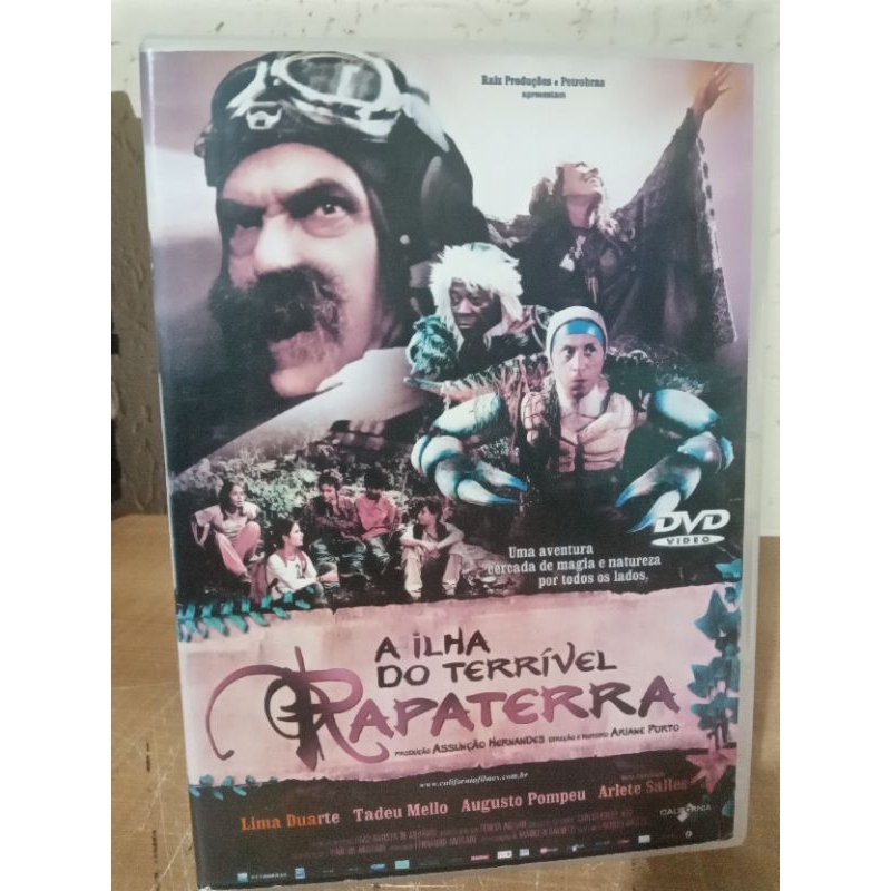 DVD A Ilha do Terrível Papaterra