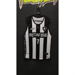 Botafogo - Time Futebol - Regata NBA (Nome e Numero Personalizavél)