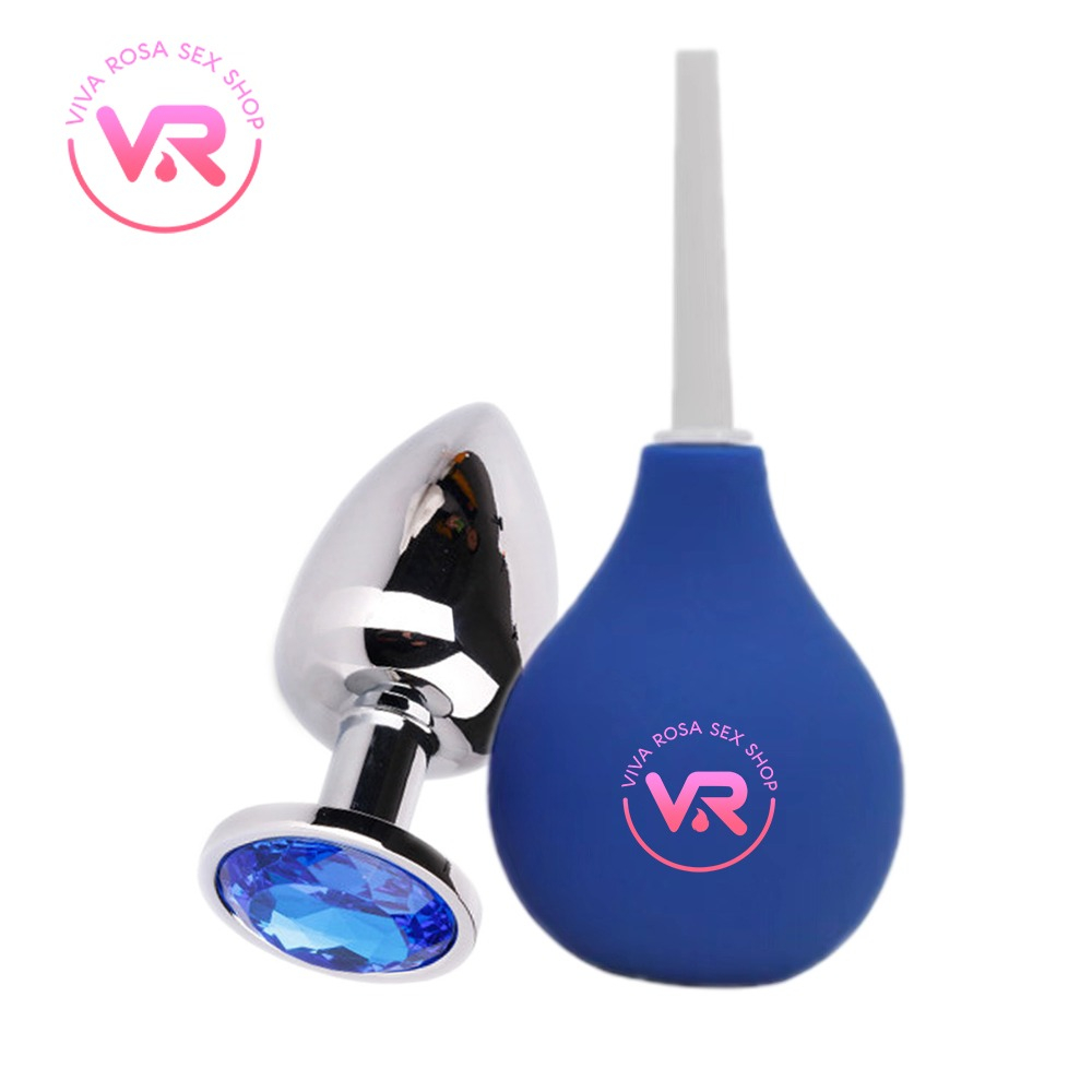 Kit Ducha Higiênica Anal+Plug anal P