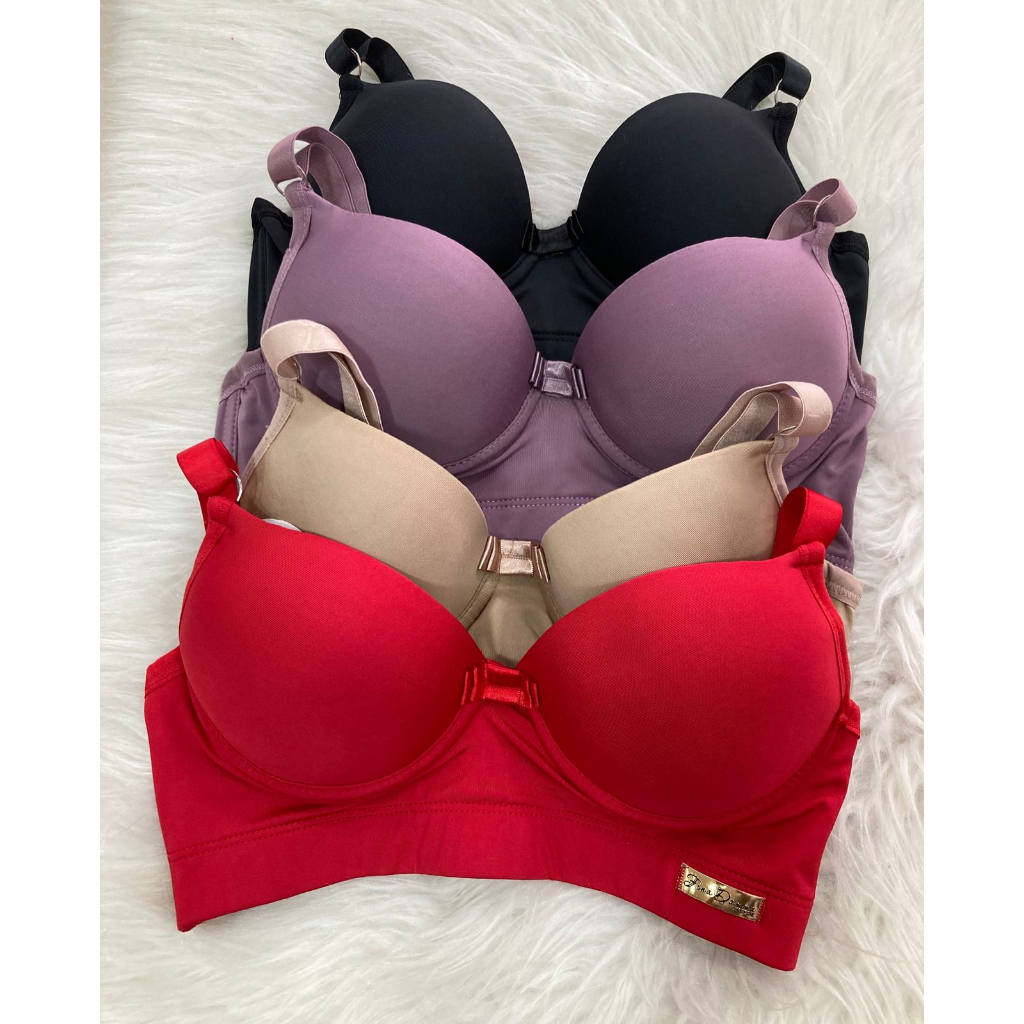 Kit c/4 Sutiã Reforçado Lingerie feminina Alça larga em Oferta na Shopee