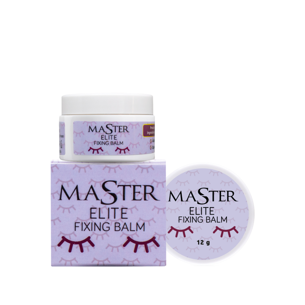 Creme Fixador Lifting Cílios Master Elite Fixing Balm 12g