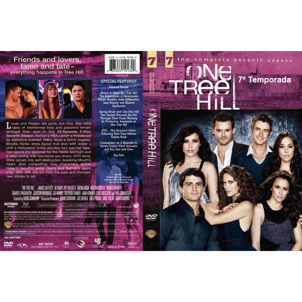 Dvd One Tree Hill - da 3 a 9 Temporadas Completas - Legendado ou Dublado
