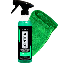 Sintra Fast Limpador Bactericida para Partes Internas APC Multiação + Pano 40x40cm
