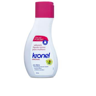 KRONEL SABONETE LÍQUIDO ÍNTIMO COM 80ML