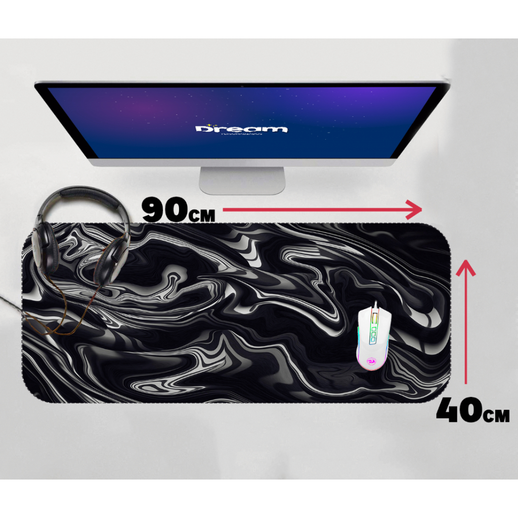Mouse Pad Gamer Liquid Company 90x40 70x30 Personalizado mousepad extra grande