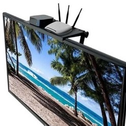 Prateleira Suporte Dvd Conversor Ajustável Para Monitor Tv