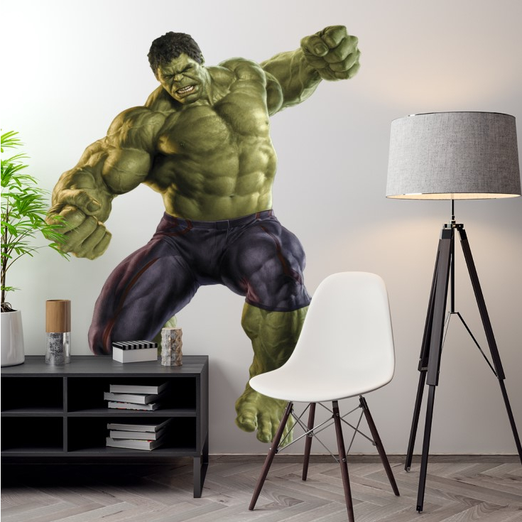 Adesivo Vingador Hulk com recorte especial