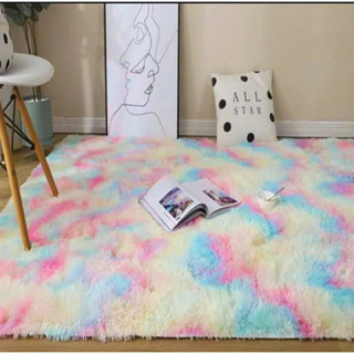 Tapete Peludo Sala Quarto Menina Infantil 1,50 X 2,00 Shaggy